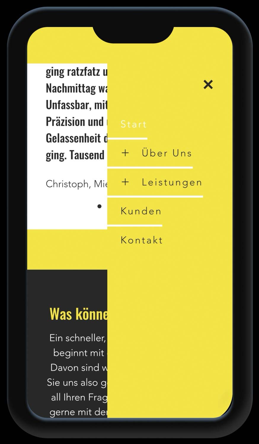 huckepack webseite handy