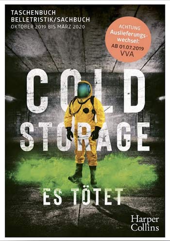 cold sorage - es tötet cover taschenbuch