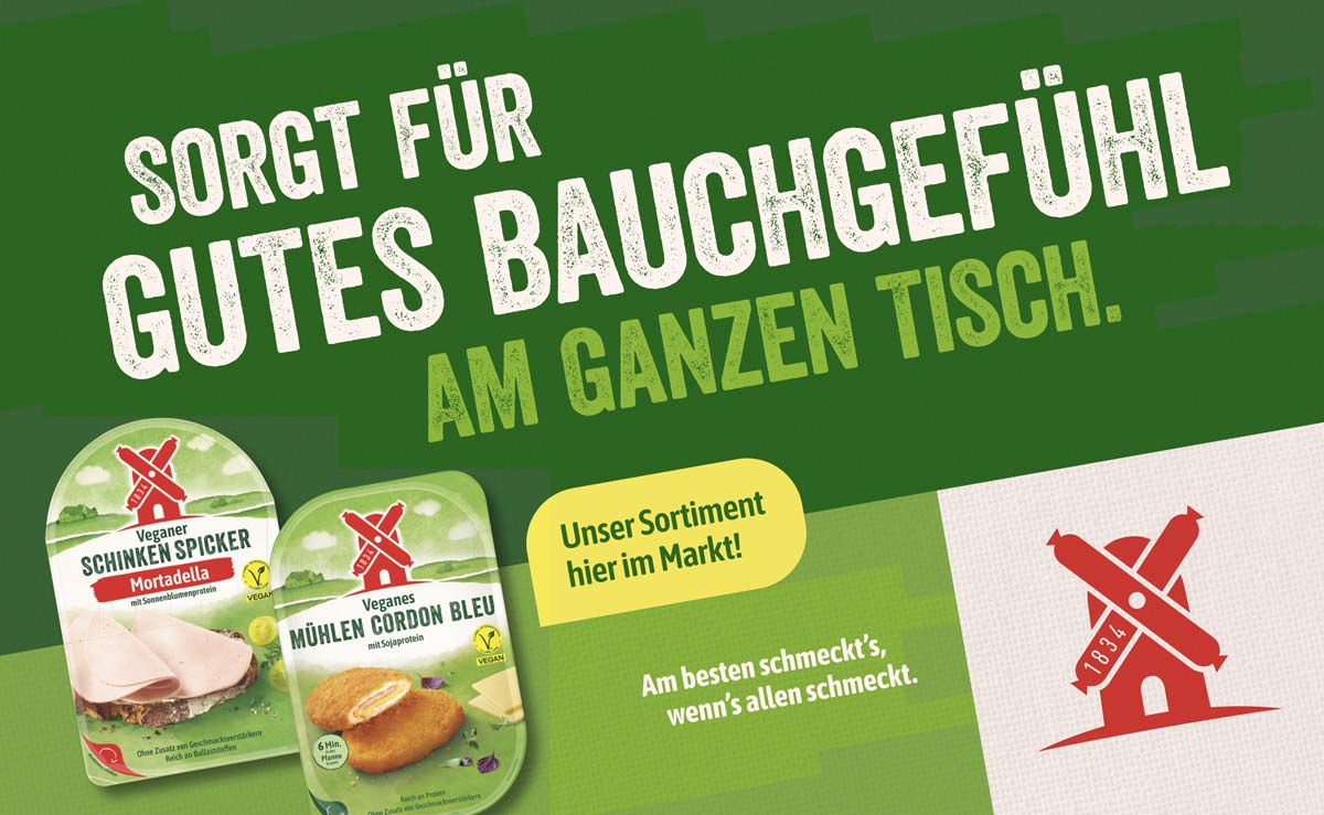 rügenwalder mühle - sorgt für gutes bauchgefühl am ganzen tag,