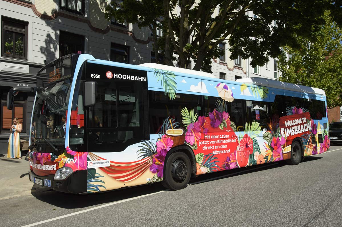 hvv bus design - eimsbeach!